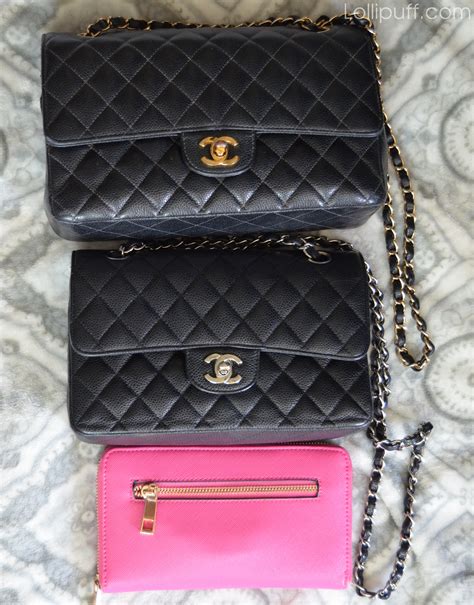 chanel classic flap bag medium vs small|chanel medium flap bag price.